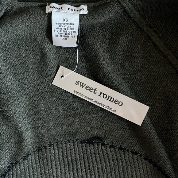 Sweet Romeo Skull Back Open Cardigan - Picture 9 of 10